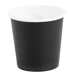 Fiesta Recyclable Espresso Cups Single Wall Black (1000 Pack)