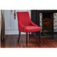 Bolero Dark Red Finesse Dining Chairs (2 pack)