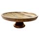 Olympia Cake Stand Mango Wood 330x120mm