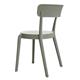 Bolero Mila Café Chairs Moss Grey (2 pack)