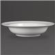 Olympia Whiteware Wide Rim Bowls 228mm 710ml/25oz (4 pack)