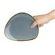 Olympia Kiln Triangular Side Plate Ocean 165mm (6 Pack)