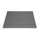 Bolero Aluminium Square Table Top Dark Grey 700mm