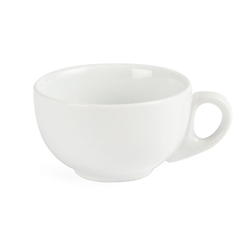 Olympia Whiteware Cappuccino Cups 10oz 284ml (12 pack)
