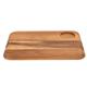 Olympia Rounded Acacia Wooden Serving Board