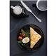 Olympia Cafe Coupe Plate Black - 200mm 8" (12 Pack)