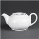 Olympia Whiteware Teapots 876ml (4 pack)