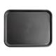 Olympia Kristallon Polypropylene Rectangular Non-Slip Tray Black 405mm