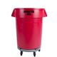 Rubbermaid BRUTE Container Red 121Ltr