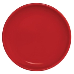 Olympia Cafe Coupe Plate Red - 205mm 8" (Box 12)