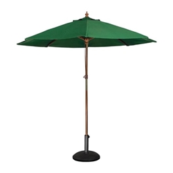 Bolero Round Parasol 3m Diameter Green