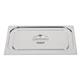 Vogue Heavy Duty Stainless Steel 1/1 Gastronorm Tray Lid