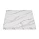 Bolero Pre-Drilled Square Table Top Marble Effect 600mm