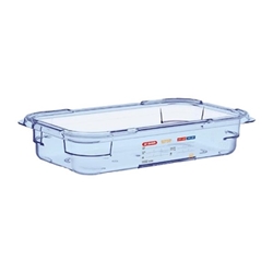 Araven ABS Food Storage Container Blue GN 1/3 65mm