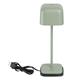 Olympia Lucca Table Lamp Squared Dome Sage 200mm