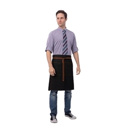 Chef Works Urban Memphis Bistro Apron Black