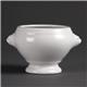 Olympia Whiteware Lion Head Soup Bowls 475ml/16.5oz (6 pack)