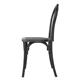 Bolero Soho Bentwood Style Resin Chairs Black (4 Pack)