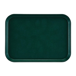 Cambro EpicTread Fibreglass Rectangular Non-Slip Tray Green 415mm
