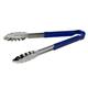 Hygiplas Colour Coded Blue Serving Tongs 300mm
