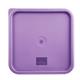 Hygiplas Square Food Storage Container Lid Purple Large