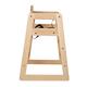 Bolero Wooden Highchair Natural Finish