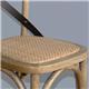 Bolero Wooden Barstool with Backrest