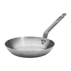 De Buyer Mineral B Round Grill Pan 26cm