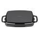 Vogue Black Rectangular Cast Iron Dish 2.8Ltr