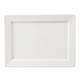 Olympia Whiteware Wide Rim Rectangular Platter 400x295mm