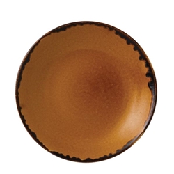 Dudson Harvest Deep Coupe Plates Brown 281mm (12 pack)