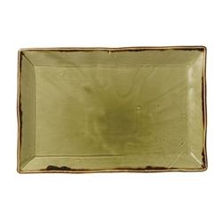 Dudson Harvest Rectangular Trays Green 192 x 284mm (6 pack)