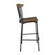 Bolero Scandi High Stools Black (2 pack)