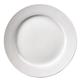 Olympia Linear Wide Rimmed Plates White 250mm (12 pack)