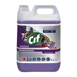 Cif Pro Formula SafeGuard 2-in-1 Cleaner Disinfectant 5Ltr (2 Pack)
