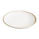 Olympia Kiln Round Coupe Plate Chalk 180mm (6 Pack)