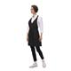 Chef Works Tuxedo Bib Apron Black