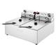 Buffalo  Double Electric Fryer with Timer 2x5Ltr