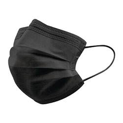 Black Type IIR Front of House Face Masks (50 Pack)