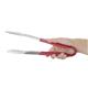 Hygiplas Colour Coded Red Serving Tongs 300mm