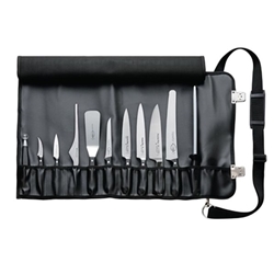 Dick Premier Plus 11-Piece Knife Set with Roll Bag