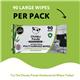 Cheeky Panda Biodegradable Multipurpose Wipes 90 Wipes (Pack of 6) 706117