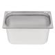 Vogue Heavy Duty Stainless Steel 1/3 Gastronorm Tray 200mm