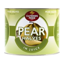 Caterers Pride Pear Halves in Juice 2.6kg