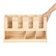 Olympia Cup and Condiment Station Hevea Wood 450x120x240mm