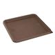Hygiplas Square Food Storage Container Lid Brown Large