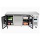 Polar U-Series Triple Door Counter Fridge 417Ltr