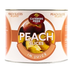 Caterers Pride Peach Slices in Juice 2.5kg
