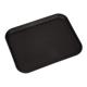 Cambro Camtread Fibreglass Rectangular Non-Slip Tray Black 457mm