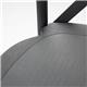 Bolero Manhattan Cross-Back Resin Chairs Black (4 Pack)